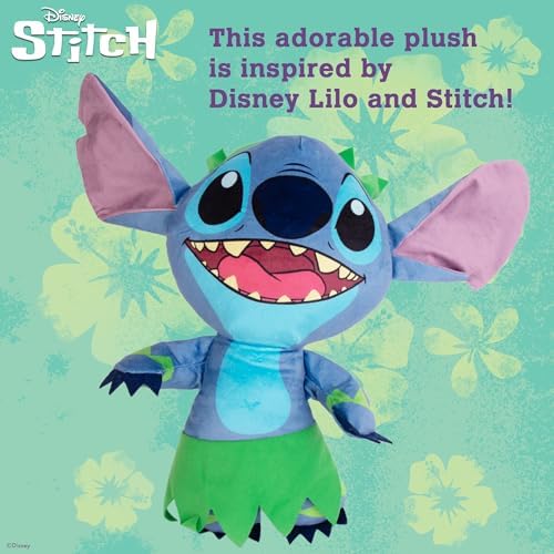 Disney for Pets Lilo and Stitch Jumbo Plush Dog Toy, 18 Inch