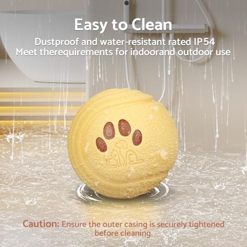 [2026 Latest Smart Dog Balls, Interactive Dog Toys, 4 Movement Modes, Durable TPU Material, Motion Activated Automatic Moving Rolling Ball for Small/Medium/Large Dogs