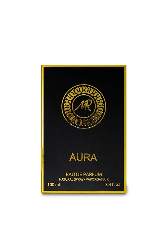 MR Aura Eau de Parfum for Men, 3.4 Fl Oz (100 ml), Long-Lasting Fragrance Spray