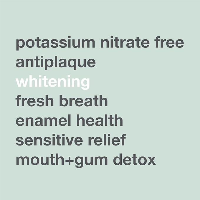 Davids Hydroxi Fluoride Free Nano Hydroxyapatite Toothpaste for Remineralizing Enamel & Sensitive Relief, Whitening, Antiplaque, SLS Free, Natural Peppermint, 5.25oz, Made in USA (3 Pack)