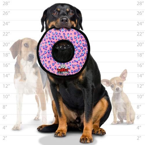 TUFFY® 2 Pack Ultimate Ring Ultra Durable Plush Dog Toys