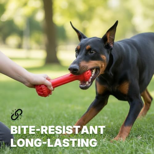 Dog Toys for Aggressive Chewers, Dog Chew Toys, Dog Bone Toys, 2 Packs