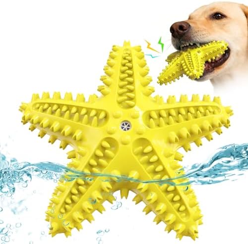 Dog Chew Toys Interactive Tough Floating Squeaky Toy