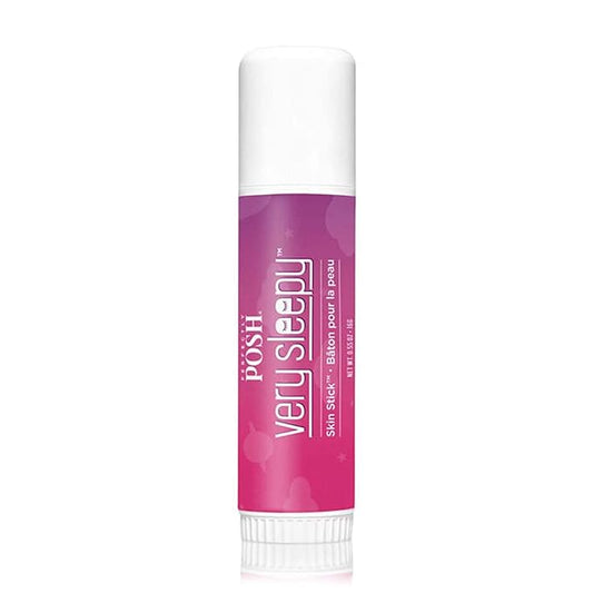 Perfectly Posh - VERY SLEEPY Lavender & Shea Butter Skin Stick - Soothing and Hydrating Balm for Dry Skin - Rejuvenating Lavender Scent - 0.55oz