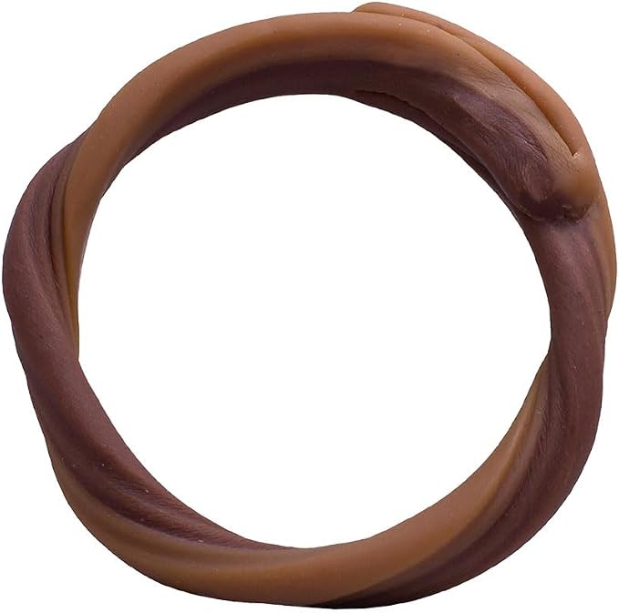 N-Bone Puppy Teething Rings, Peanunt Butter Flavor, Natural Puppy Teething Chews & Chew Treats, Helps Soothe Teething Gums, Calcium Enriched, 3 Rings