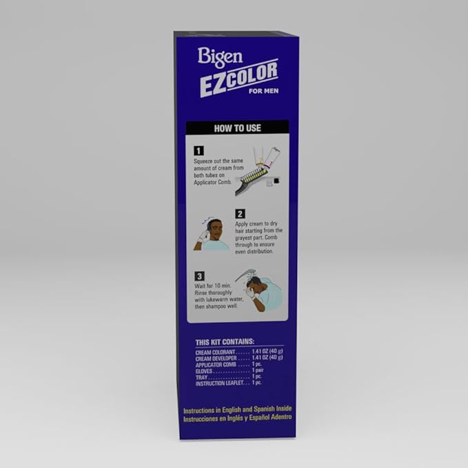 M4n Bigen EZ Color for Men Natural Brown - 3 Pack