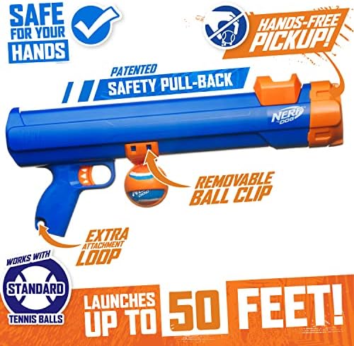 Nerf Dog Tennis Ball Blaster Dog Toy