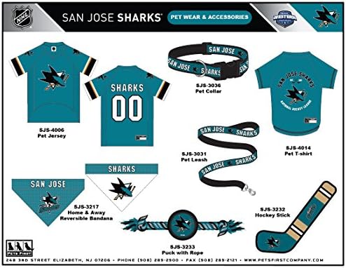 Pets First NHL Collar for Dogs & Cats. Adjustable, Cute, & Stylish! The Ultimate Hockey Fan Collar!