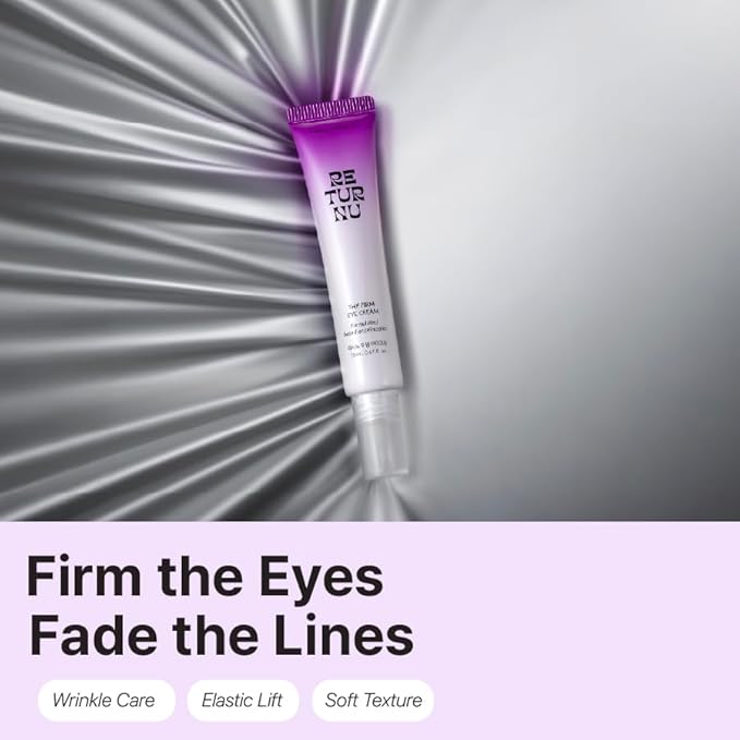 The Firm Eye Cream, Anti-Wrinkle & Firming with Bakuchiol, Copper Peptides & Korean Thistle, Reduces Eye Puffiness & Fine Lines, Vegan Korean Skincare (20ml / 0.67 fl. oz)