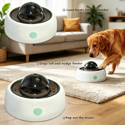 Interactive Dog Puzzle Toy, Slow Feeder for Large/Medium Dogs