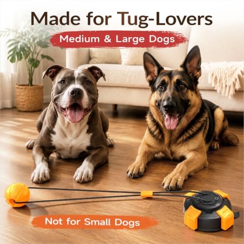 Interactive Dog Toys Tug of War for Aggressive Chewer.