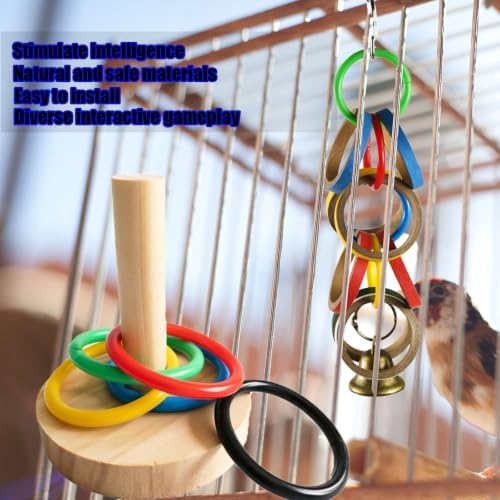 Bird Toys, Lovebird Training Toys, Parrot Toy Sets