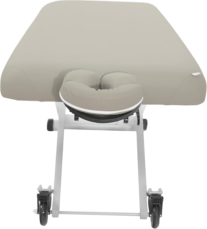 SKINACT Stella Electric Medical Spa Treatment Table (Facial Chair/Bed) ADA Compliant (Taupe)