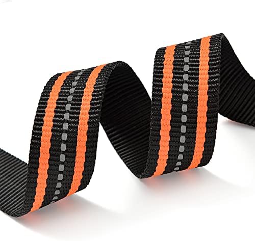 Mile High Life Reflective Dog Collar, Adjustable Lightweight Quick Release