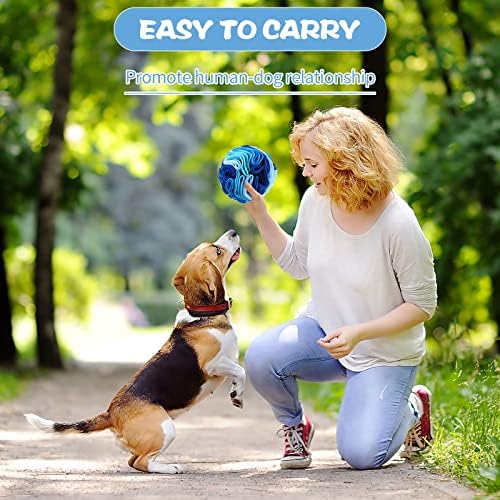 2 Pcs Snuffle Ball for Dogs Interactive Dog Toys Encourage Foraging Skills