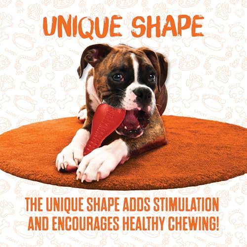 BULLYMAKE Tough Chew Controller Dog Toy, Durable Nylon, Aggressive Chewers