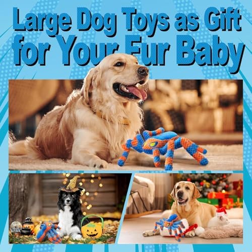 LEGEND SANDY Squeaky Dog Toys- Plush Dog Toys with Soft Fabric for Small, Medium, and Large Dogs Daily Companionship, Training Reward Gift | Puppy Chew Toys for Teething, Daily Companionship, Training Reward Gift