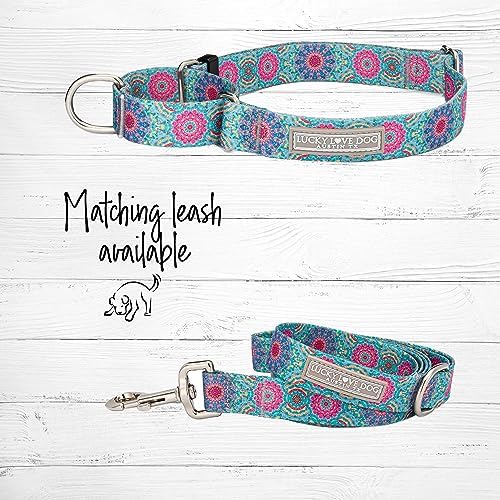 Lucky Love Dog Martingale Collar for Large Dogs No Slip Cute – Clara, Large