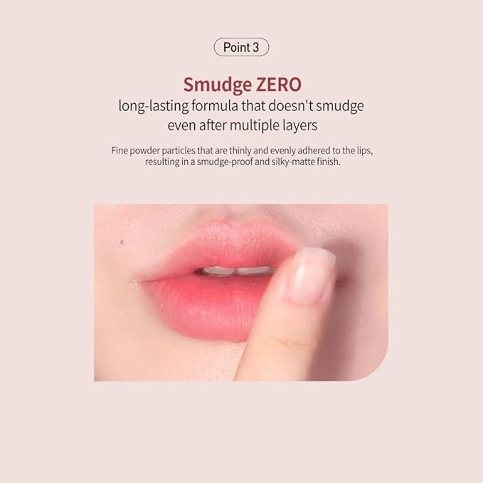 MQNY(MACQUEEN NEWYORK Powder Matte Lipstick 3.5g 5colors (#04 Peach Fog, Peach Beige)