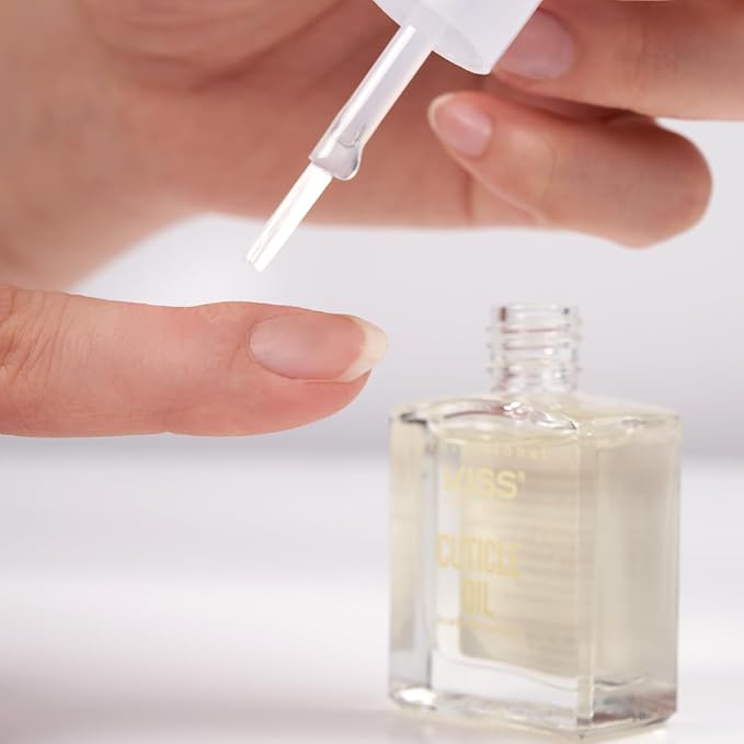 KISS NEW YORK Nail and Cuticle Oil, Infused with Natural Oils, Cuticle Care for Dry, Damaged Cuticles, Made in Korea