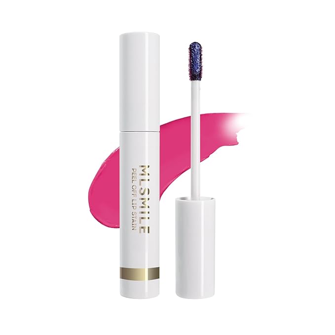 Lip Stain Peel Off， High Pigment Matte Lip Color,All-Day Vibrant Kiss-Proof Lip Stain, Long Lasting Waterproof Lip Tint for Women