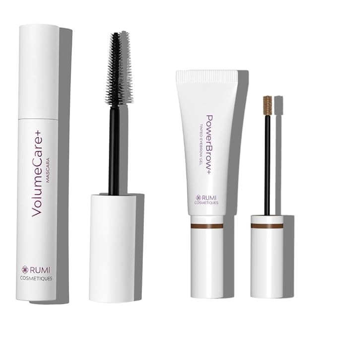 VolumeCare Plus Mascara + Eyebrow Gel (Natural Black and Latte)