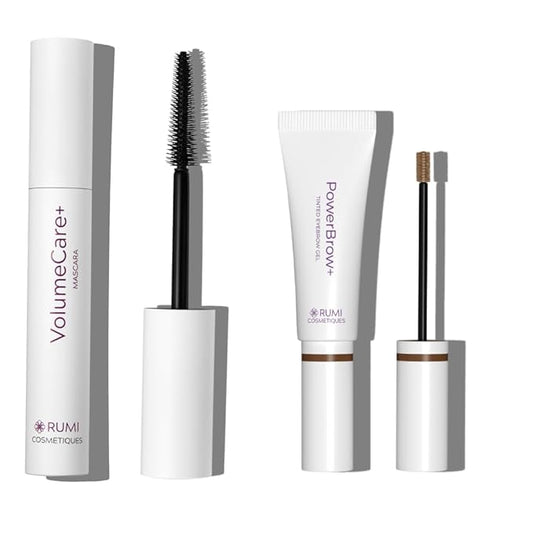 VolumeCare Plus Mascara + Eyebrow Gel (Natural Black and Latte)