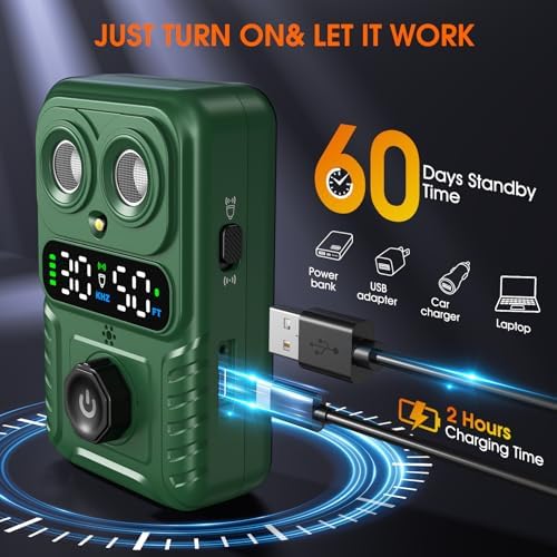 Automatic Bark Box,Smart Dog Bark Deterrent Device,Anti Barking Device for Dogs Stop Neighbor’s Dog Barking,Ultrasonic Bark Control Box with 2X Emitters