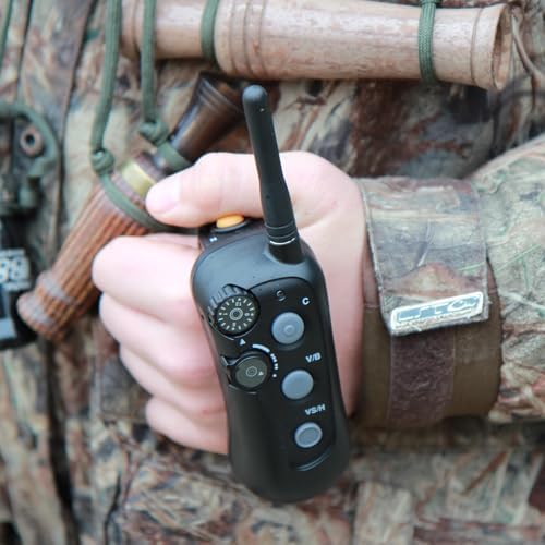 DT SYSTEMS RAPT1400 E-collar Remote Rapid Access Pro Trainer, Compact Waterproof Gentle Touch Stimulation Dog Training System, Transmitter w/ Hand Strap - Black