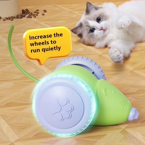 Interactive Cat Toys for Indoor Cats,Automatic Moving Kitten Toys,Cat Balls