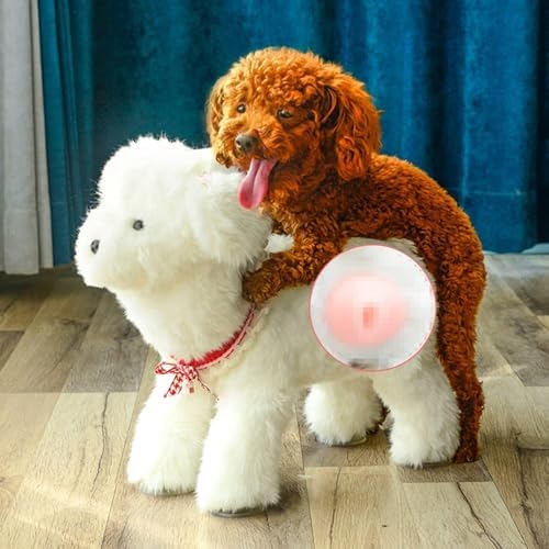 Letalong Male Dog Silicone Mating Toy, Dogs Interactive Sleeping Toys, Pet Dog Partner Toy for Male Estrus, Dog Humping Toy, Dog Sleeping Plush Toy, Pet Estrus Toy, Male Dog Simulation Female Dog