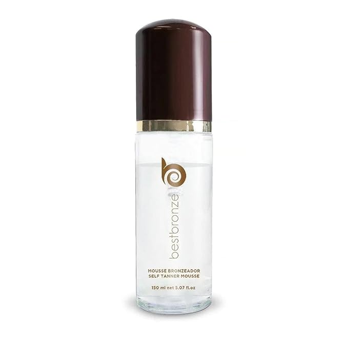 Best Bronze Clear Self Tanner Mousse – Sunless Tanner Foam for Customizable Self Tan, Light to Dark Fake Tan – Vegan Tanning Mousse for a Bronze Glow – Sunless Tanning Foam (5.07 Fl Oz)