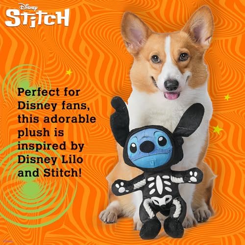 Disney for Pets Lilo and Stitch Plush Rope Skeleton Dog Toy