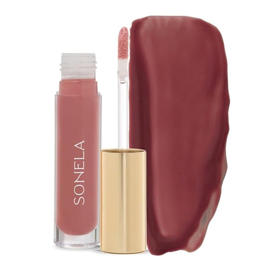 Your Best Self Peptide Hydrating Lip Gloss - Dusty Rose - Be Daring