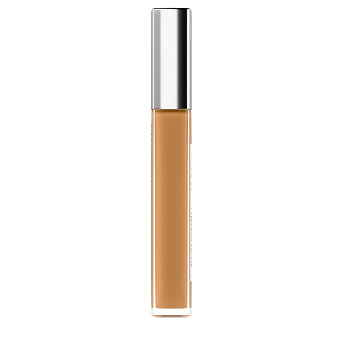 Neutrogena Healthy Skin Radiant Brightening Cream with Peptides & Vitamin E Antioxidant, Lightweight Perfecting Concealer Cream, Non-Comedogenic, Golden Medium/Deep 01 with warm undertones, 0.24 oz