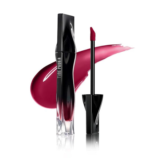 STELLAR DUST LIP STAIN-Long Lasting, Waterproof and Transferproof Lip Tint, Glossy Finish Lip Gloss, Lightweight Lipstick, High Coverage, Stocking Stuffers For Teen Girls (08 RUBION)