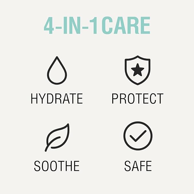 NOVEHA Daily Sensitive Eye Cream for Dry Eyelids & Around Eye; Vegan Ceramide Hydrating Eyelid Moisturizer; Anti-Aging Eye Cream for Fine Lines, Puffiness & Crow’s Feet; Fragrance-Free - 1 oz