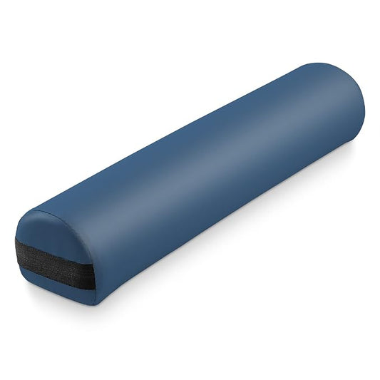 Saloniture 3/4 Round Massage Table Bolster Under-Knee Pillow Pad - 26 x 6 x 4-1/2 Inch - Blue