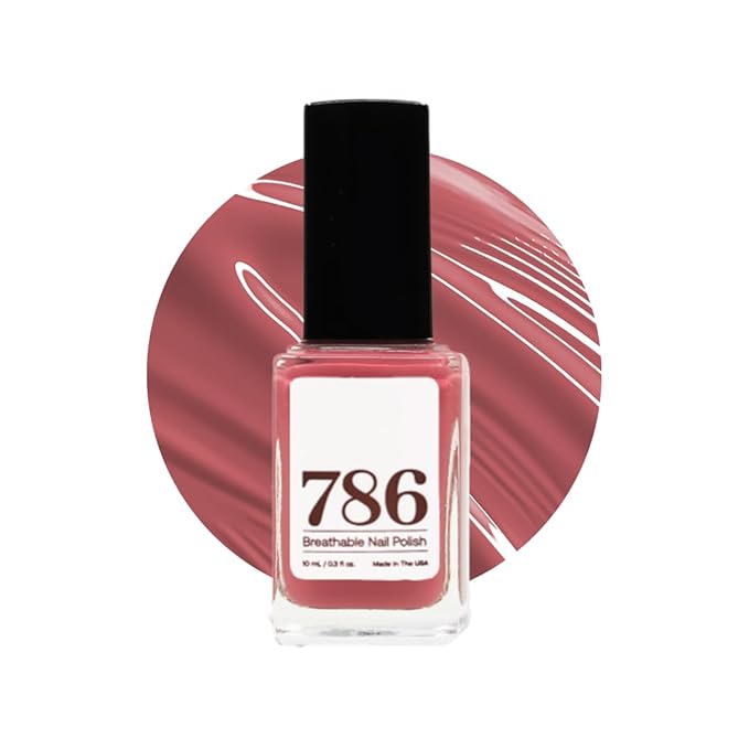 786 Cosmetics Breathable Nail Polish - Vegan, Cruelty-Free, Halal, Fast-Drying (Cusco)