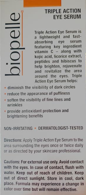 Biopelle Triple Action Eye Serum