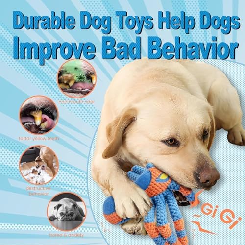 LEGEND SANDY Squeaky Dog Toys- Plush Dog Toys with Soft Fabric for Small, Medium, and Large Dogs Daily Companionship, Training Reward Gift | Puppy Chew Toys for Teething, Daily Companionship, Training Reward Gift