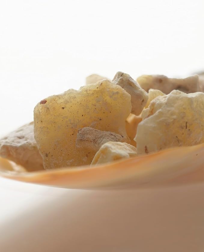 Natural Resin, Herbs & Essence Meditation Mix - Copal & Palo Santo Sacred Blend with Warm Woodsy Aroma - Loose Incense for Cleansing Rituals, Ceremonies & Home Fragrance - 1.19 oz.