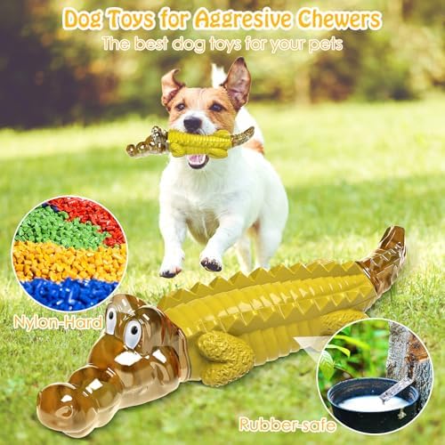 Jeefome Dog Chew Toys for Aggressive Chewers