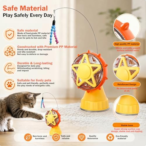 Interactive Cat Puzzle Treat Dispenser Relieves Cat Boredom