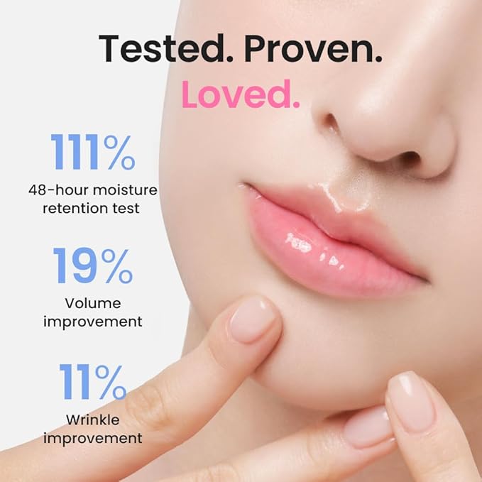 [SKIN&LAB] 3D PDRN X Collagen Lip Serum, Contains PDRN, Bakuchiol, Collagen, Plumping Effect, Smooth & Bouncy Lips, Deep Hydration – 0.35 fl. oz