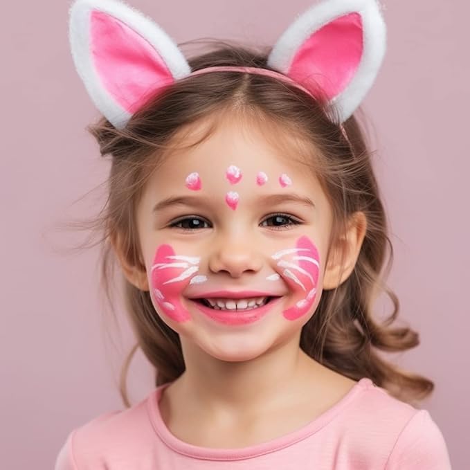 Face and Body Paint Pink(30gm)Non-Toxic High-Quality Paint for Children and Adults Halloween Makeup, Costumes, Festivals