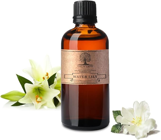 Floral - 100% Pure Aromatherapy Grade Essential Oil by Nature's Note Organics (10_ml, Water Lily)