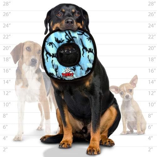 TUFFY® 2 Pack Ultimate Ring Ultra Durable Plush Dog Toys
