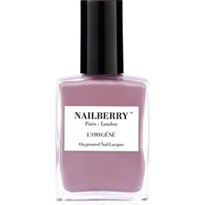 Nailberry L'Oxygéné Oxygenated Nail Lacquer | Blue Moon | Royal Blue Metallic Opaque Polish | UV Protected Long-Wear Nail Polish | 12-Free | Vegan | Certified Halal | Cruelty & Gluten Free | 15 ml