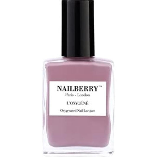 Nailberry L'Oxygéné Oxygenated Nail Lacquer | Blue Moon | Royal Blue Metallic Opaque Polish | UV Protected Long-Wear Nail Polish | 12-Free | Vegan | Certified Halal | Cruelty & Gluten Free | 15 ml